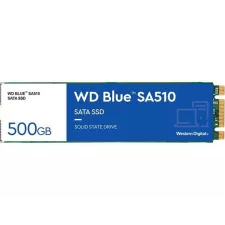 obrázek produktu WD Blue SA510 WDS500G3B0B - SSD - 500 GB - interní - M.2 2280 - SATA 6Gb/s - modrá