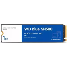 obrázek produktu WD SSD Blue SN580 1TB / WDS100T3B0E / NVMe M.2 PCIe Gen4 / Interní / M.2 2280