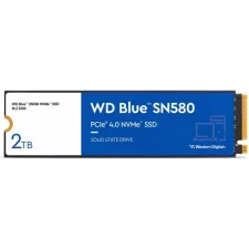 obrázek produktu WD BLUE SSD NVMe 2TB PCIe SN580,Gen4 , (R:4150, W:4150MB/s)