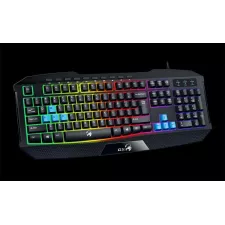 obrázek produktu Genius GX GAMING Scorpion K215, klávesnice CZ/SK, herní, odolná proti polití typ drátová (USB), černá