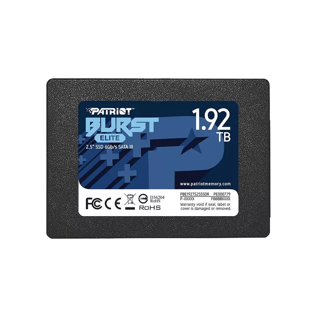 Obrázek produktu PATRIOT BURST ELITE 1,92TB SSD / Interní / 2,5