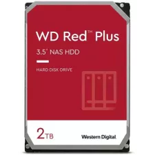 obrázek produktu WDC WD20EFPX hdd RED PLUS 2TB SATA3-6Gbps 5400rpm 64MB RAID (24x7 pro NAS) 180MB/s CMR
