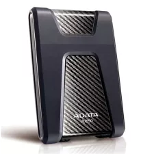 obrázek produktu ADATA Externí HDD 1TB 2,5\" USB 3.1 DashDrive Durable HD650, černý (gumový, nárazu odolný)