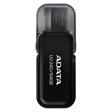 obrázek produktu Flashdisk Adata UV240 64GB, USB 2.0, black, vhodné pro potisk