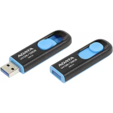 obrázek produktu ADATA Flash Disk 128GB UV128, USB 3.1 Dash Drive (R:90/W:40 MB/s) černá/modrá