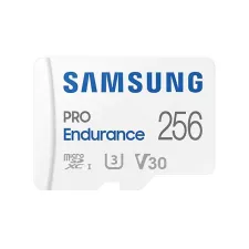 obrázek produktu SAMSUNG PRO Endurance MicroSDXC 256GB + SD Adaptér / CL 10 UHS-I U3 / V30
