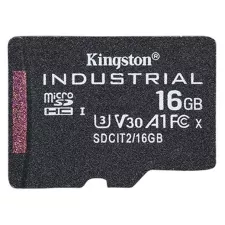 obrázek produktu KINGSTON 16GB microSDHC Industrial C10 A1 pSLC Card Single Pack w/o Adapter