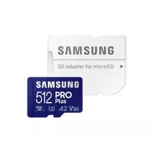 obrázek produktu SAMSUNG PRO Plus MicroSDXC + SD Adaptér / CL10 UHS-I U3 / A2 / V30