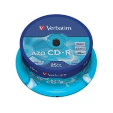 obrázek produktu VERBATIM CD-R AZO 700MB, 52x, spindle 25 ks