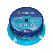 obrázek produktu VERBATIM CD-R 700MB, 52x, spindle 25 ks