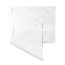 obrázek produktu COVER IT box jewel + tray/ plastový obal na CD/ 10mm/ čirý/ 10pack