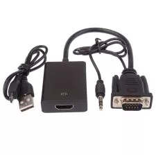 obrázek produktu Převodník VGA+audio elektronický konvertor na rozhraní HDMI FULL HD 1080p