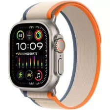 obrázek produktu Hodinky Apple Watch Ultra 2 GPS + Cellular, 49mm Titanium Case with Orange/Beige Trail Loop - M/L