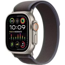 obrázek produktu Hodinky Apple Watch Ultra 2 GPS + Cellular, 49mm Titanium Case with Blue/Black Trail Loop - M/L