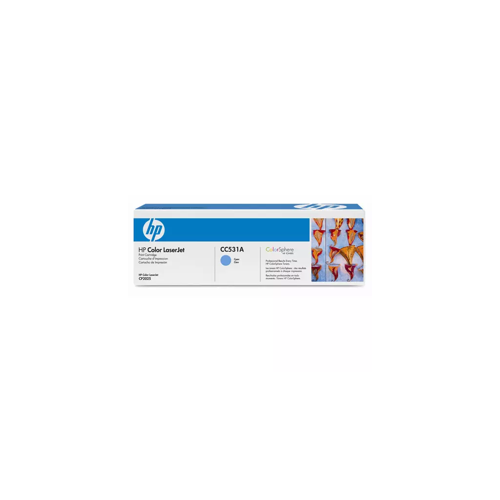 Obrázek produktu HP LaserJet CC531A Cyan Print Cartridge