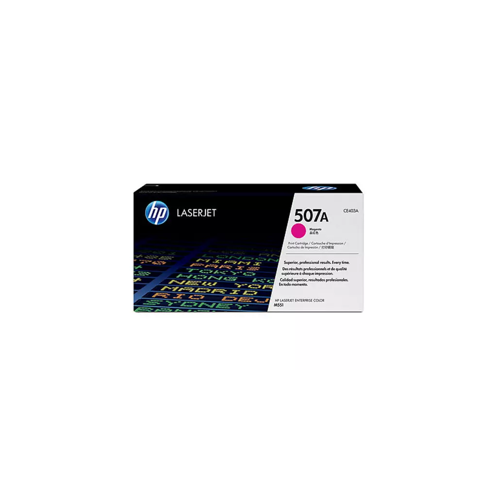 Obrázek produktu HP LaserJet 507A Magenta Print Cartridge CE403A