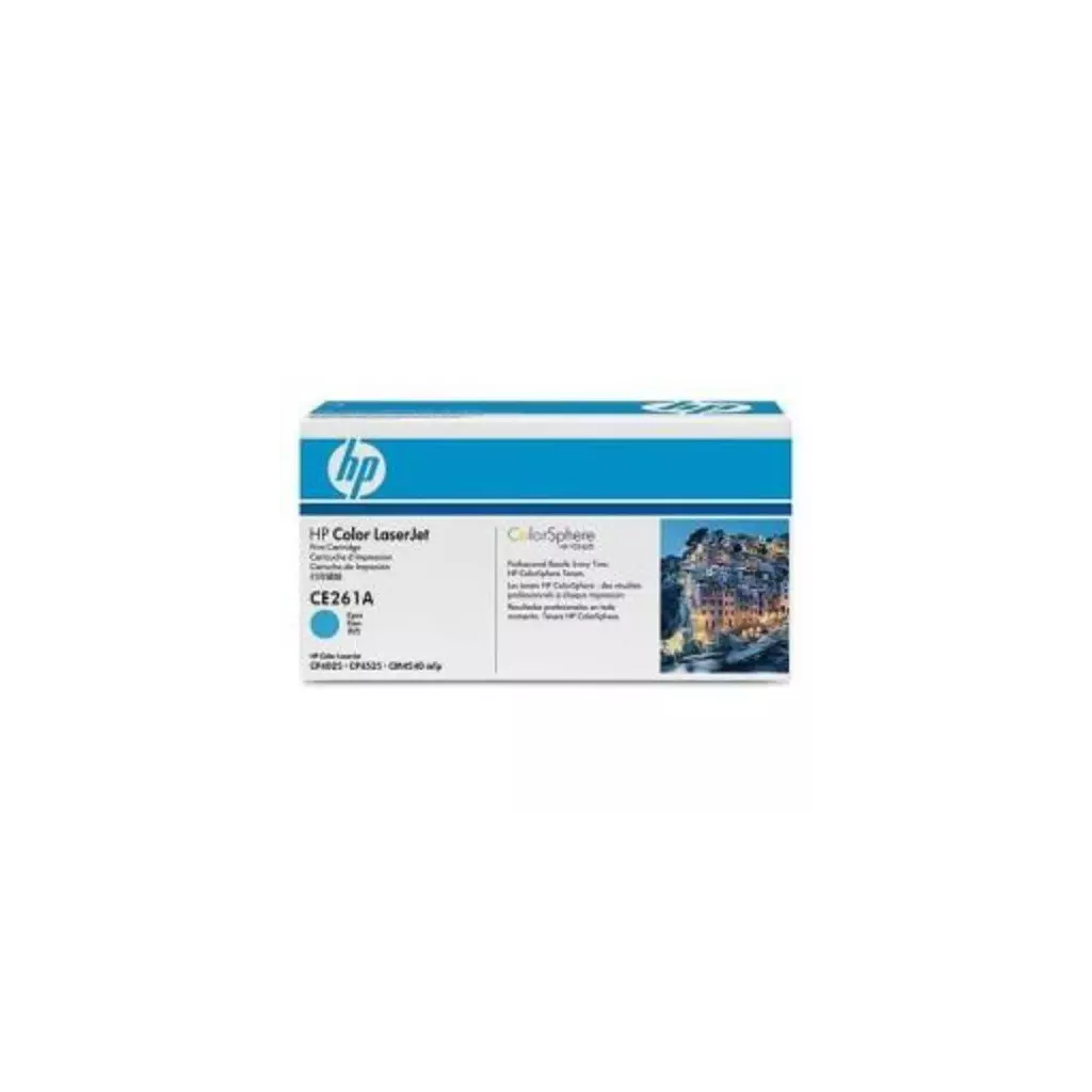 Obrázek produktu HP LaserJet CE261A Cyan Print Cartridge