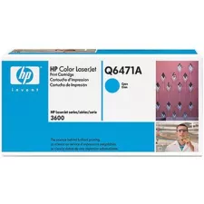 obrázek produktu HP color toner, Q6471A, azurový CLJ 3600 originál