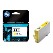 obrázek produktu HP 364 - lutá - originální - blistr - inkoustová cartridge - pro Deskjet 35XX; Photosmart 55XX, 55XX B111, 65XX, 7510 C311, 7520, Wire