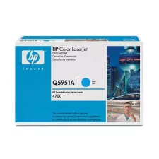 obrázek produktu HP 643A - Azurová - originální - LaserJet - kazeta s barvivem (Q5951A) - pro Color LaserJet 4700, 4700dn, 4700dtn, 4700n, 4700ph+