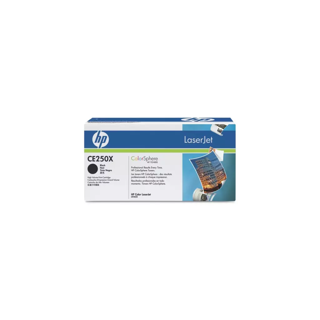 Obrázek produktu HP LaserJet CE250X Black Print Cartridge