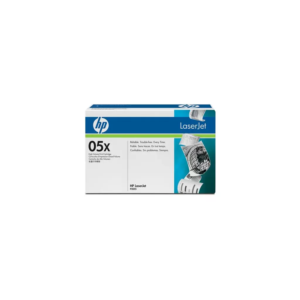 Obrázek produktu HP LaserJet CE505X Black Print Cartridge 2-pack