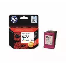 obrázek produktu HP 650 tříbarevná inkoustová kazeta, CZ102AE