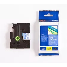 obrázek produktu Páska Brother TZE-535, 12mm, modrá/bílá, laminovaná, délka 8m