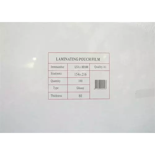 obrázek produktu Fólie laminovací, A5, 80mic, antistatická, 100ks