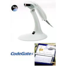 obrázek produktu Čtečka Honeywell MS9540 VoyagerCG, s tlačítkem CodeGate, stojánek, USB, světlý