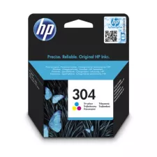 obrázek produktu HP 304 Tri-color Original Ink Cartridge, N9K05AE