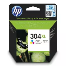 obrázek produktu HP N9K07AE náplň č.304XL velká tří-barevná cca 300 stran (pro DJ 2620, 2630]