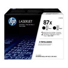obrázek produktu HP 87X 2-pack High Yield Black Original LaserJet Toner Cartridges (CF287XD) (18,000 / 18,000 pages)