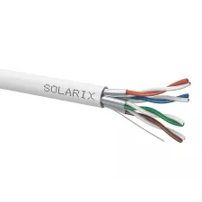 obrázek produktu Kabel Solarix STP kabel Cat 6A drát 500m LSOH - cívka