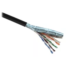 obrázek produktu Instalační kabel Solarix venkovní FTP, Cat5E, drát, PE, box 100m SXKD-5E-FTP-PE