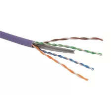 obrázek produktu Solarix SXKD-6-UTP-LSOH - Kabel horizontální - 305 m - 6.1 mm - UTP - CAT 6 - neobsahuje halogen - purpurová, RAL 4005