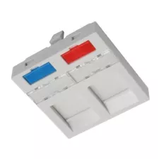 obrázek produktu Modul Solarix modulární pro  keyston 45 x 45 mm, bílý