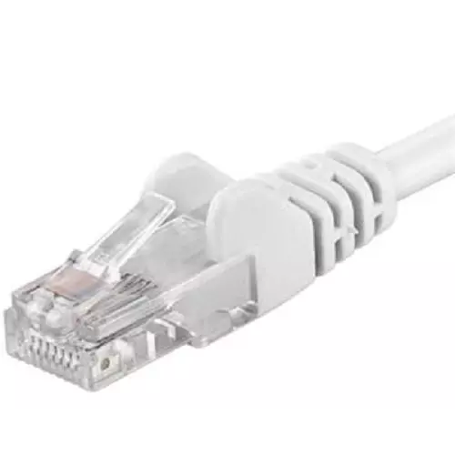 obrázek produktu Patch kabel UTP RJ45-RJ45 level CAT6, 0.25m, bílá