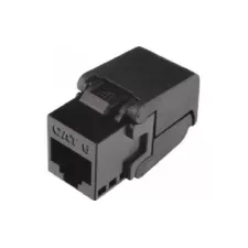 obrázek produktu Solarix SXKJ-6-UTP-BK-SA - Konektor Keystone - RJ-45 (F) - UTP - CAT 6 - černá