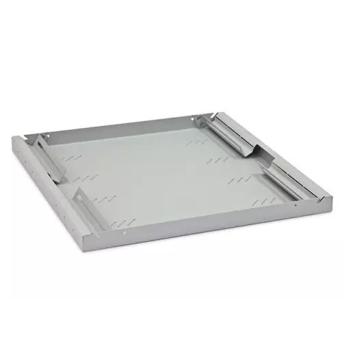 obrázek produktu Polička s perforací 1U/350mm, max.nosnost 50kg RAB-UP-350-A4