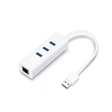 obrázek produktu TP-Link UE330 USB/Ethernet adapter (3xUSB3.0, 1xGbE)