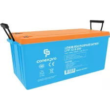 obrázek produktu Conexpro baterie LiFePO4, 12.8V, 200Ah, Smart BMS, Bluetooth