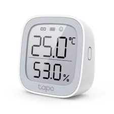 obrázek produktu TP-LINK Smart Temperature and Humidity MonitorSPEC: 868 MHz, battery powered(2*AAA), 2.7 inch E-ink display, temperatu