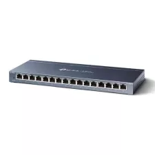 obrázek produktu TP-LINK switch 16-Port GbE RJ45 Ports, Desktop Steel Case