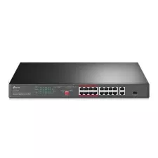 obrázek produktu TP-Link TL-SL1218P síťový přepínač Nespravované Gigabit Ethernet (10/100/1000) Podpora napájení po Ethernetu (PoE) 1U Černá