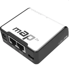 obrázek produktu MikroTik RouterBOARD mAP, 650MHz CPU, 64MB RAM, 2xLAN, 2.4GHz Wi-Fi, 802.11b/g/n, PoE in, vč. L4 licence