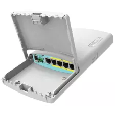 obrázek produktu Mikrotik PowerBox Pro router zapojený do sítě Gigabit Ethernet Bílá