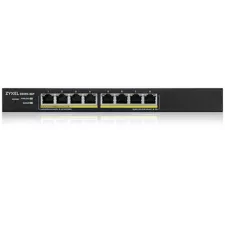 obrázek produktu Zyxel GS1915-8EP Řízený L2 Gigabit Ethernet (10/100/1000) Podpora napájení po Ethernetu (PoE) Černá