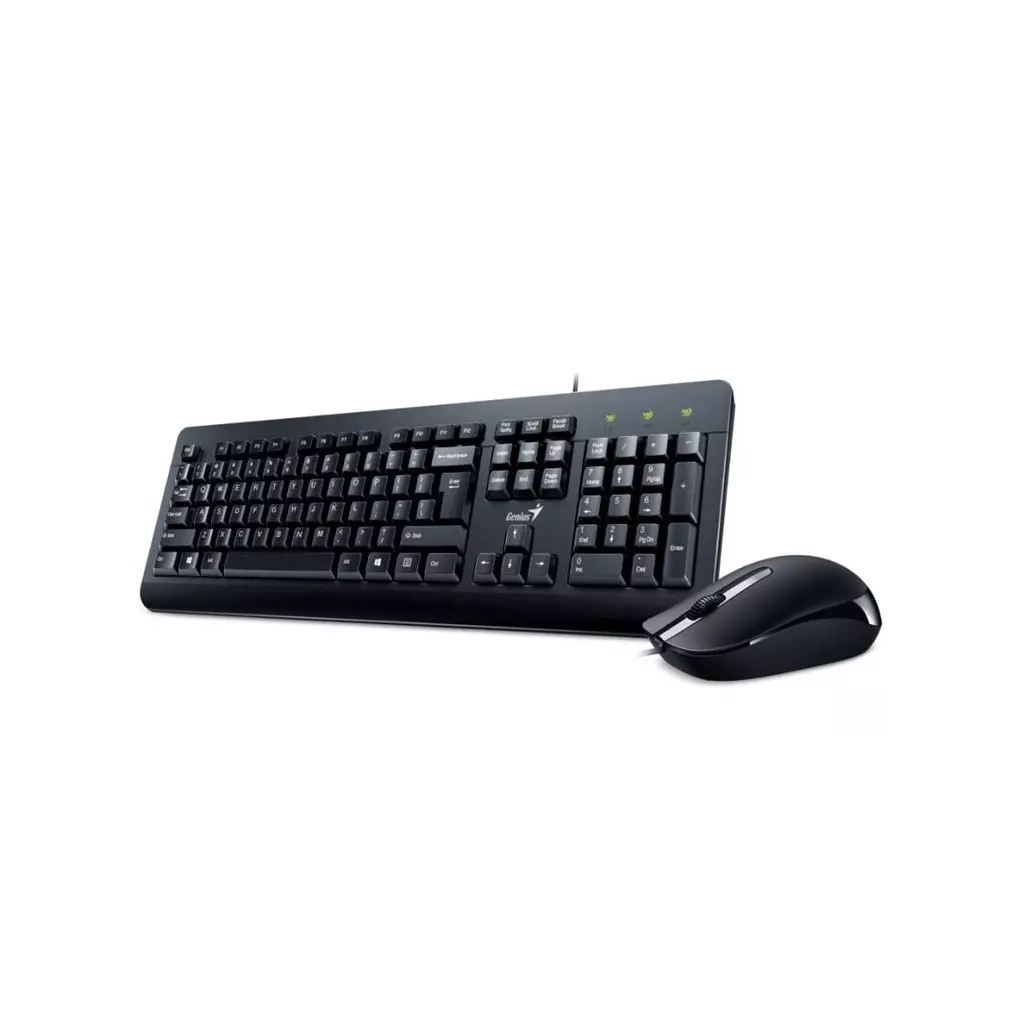 Obrázek produktu GENIUS klávesnice+myš KM-160 USB černá, drátový se