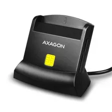 obrázek produktu AXAGON CRE-SM2, USB-A StandReader 4-slot čtečka Smart card (eObčanka) + SD/microSD/SIM, kabel 1.3 m